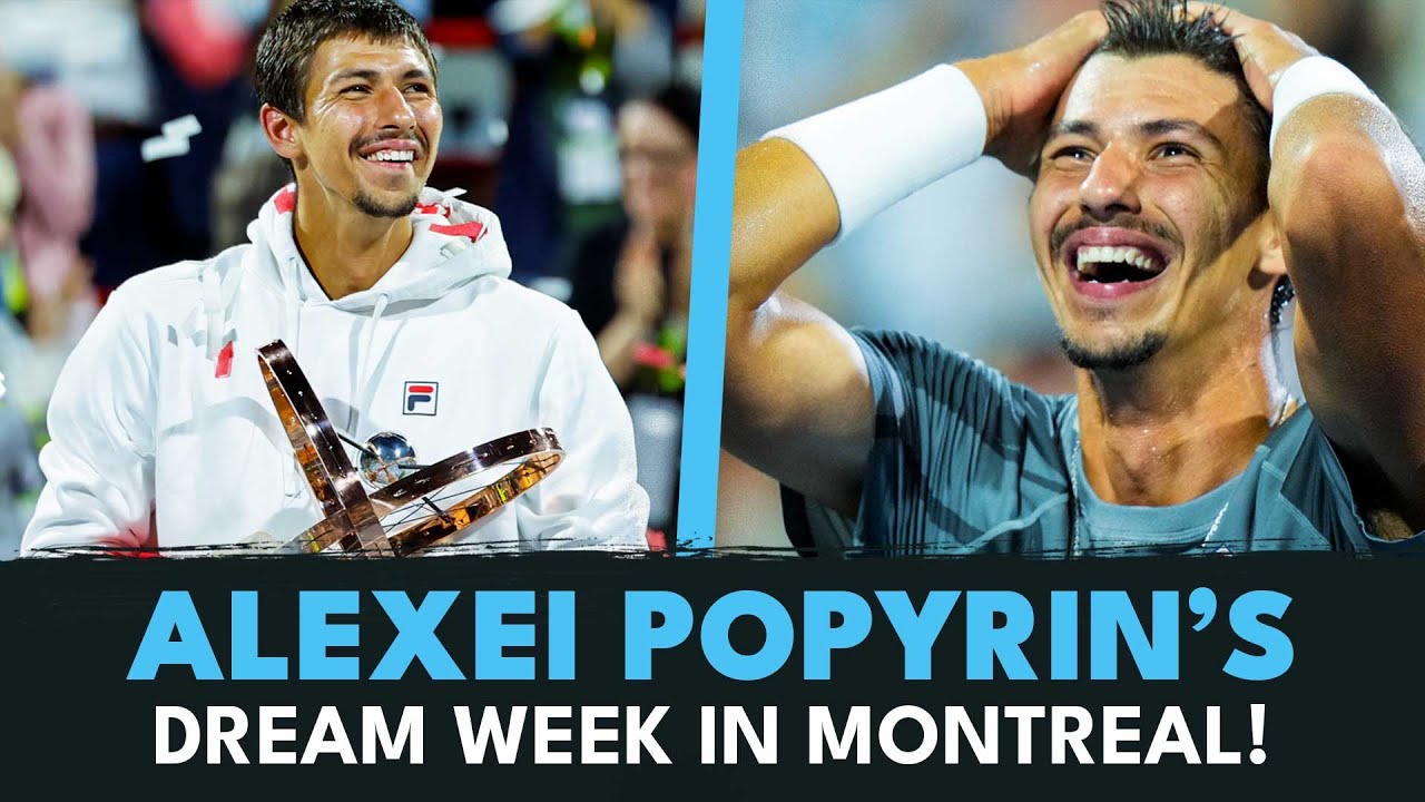 Alexei Popyrin's CRAZY Run To His First Masters 1000 Title! | Montreal 2024