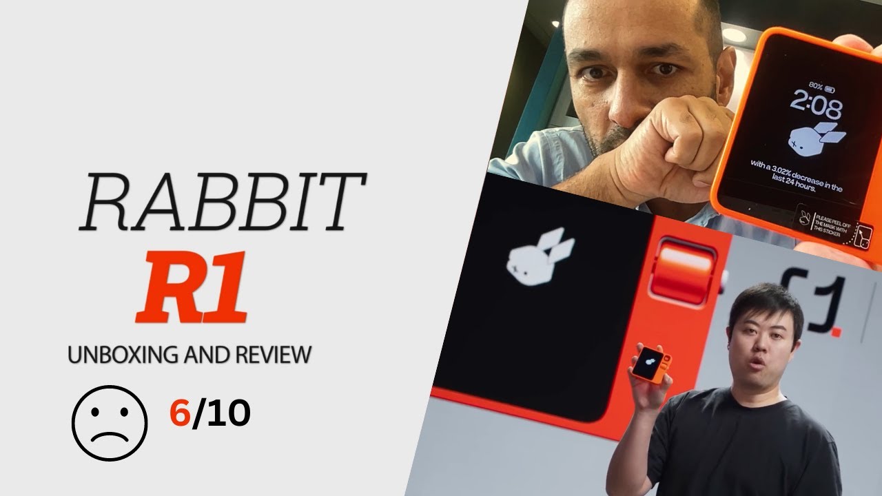 Rabbit R1 Review: Unboxing, AI Assistant Test, & Crypto Blockchain Prompts from Montreal - Canada