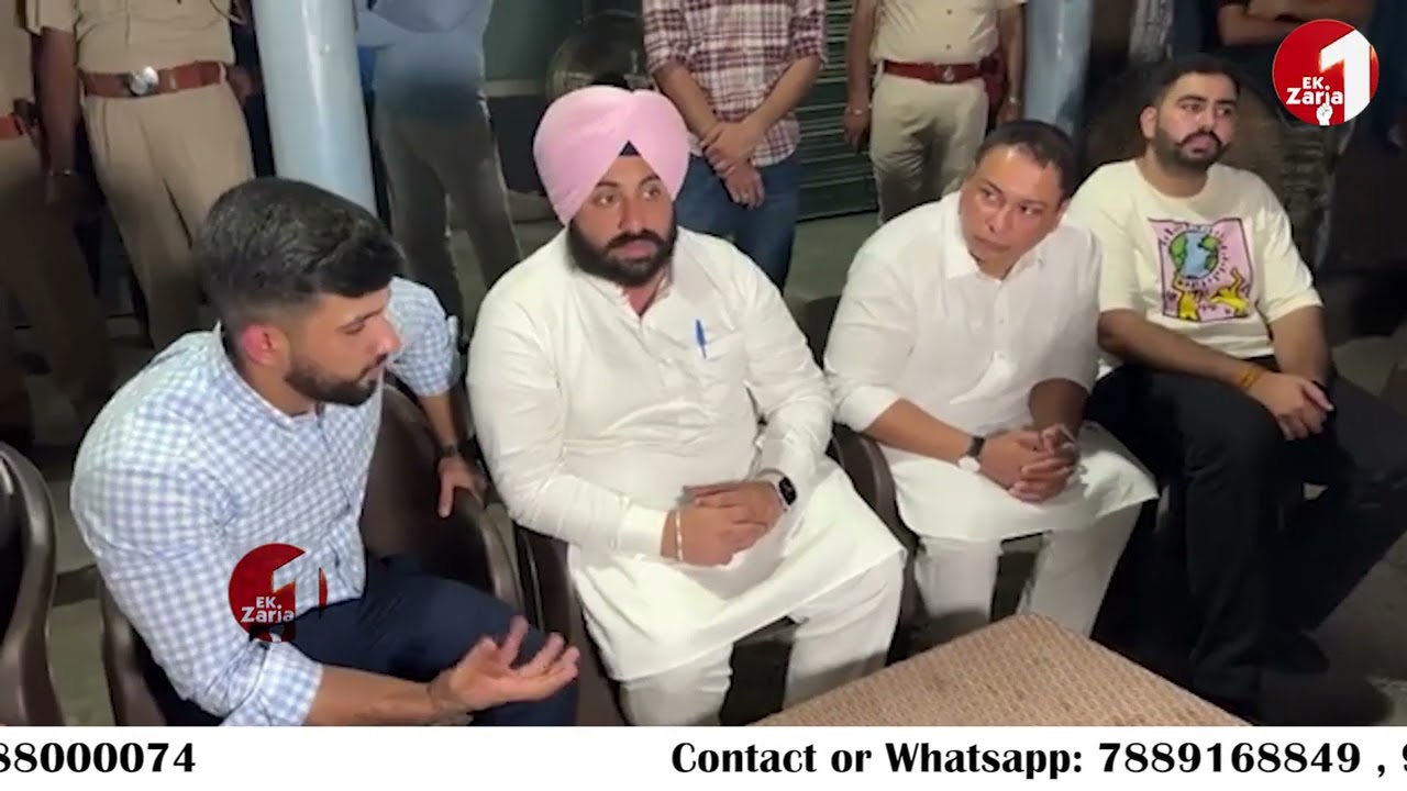 'Ek Zaria' ਟੀਮ ਕੋਲ ਪਹੁੰਚੇ ਕੈਬਿਨਟ ਮੰਤਰੀ ਹਰਜੋਤ ਬੈਂਸ ਨੇ ਸੁਣੋ ਲੋੜਵੰਦ ਮਰੀਜ਼ਾਂ ਨੂੰ ਕੀ ਕਿਹਾ, Live Video