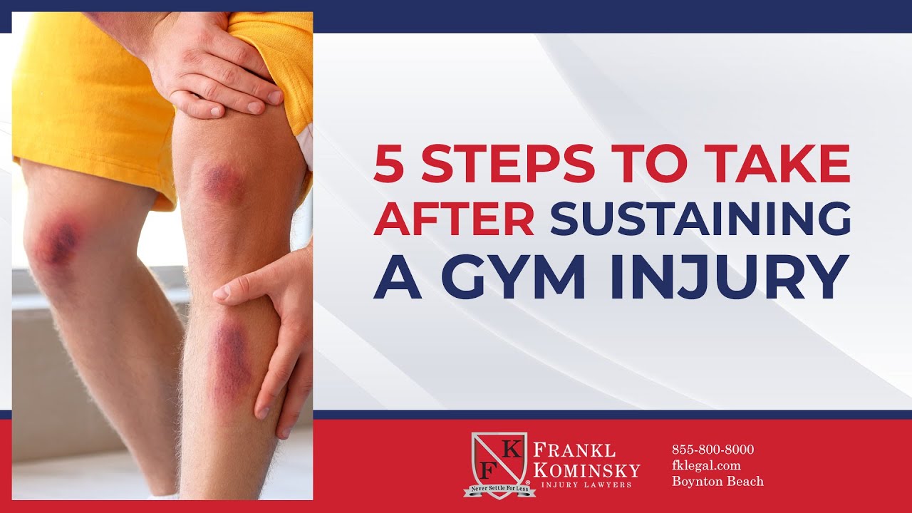 Your Options After a Gym Injury