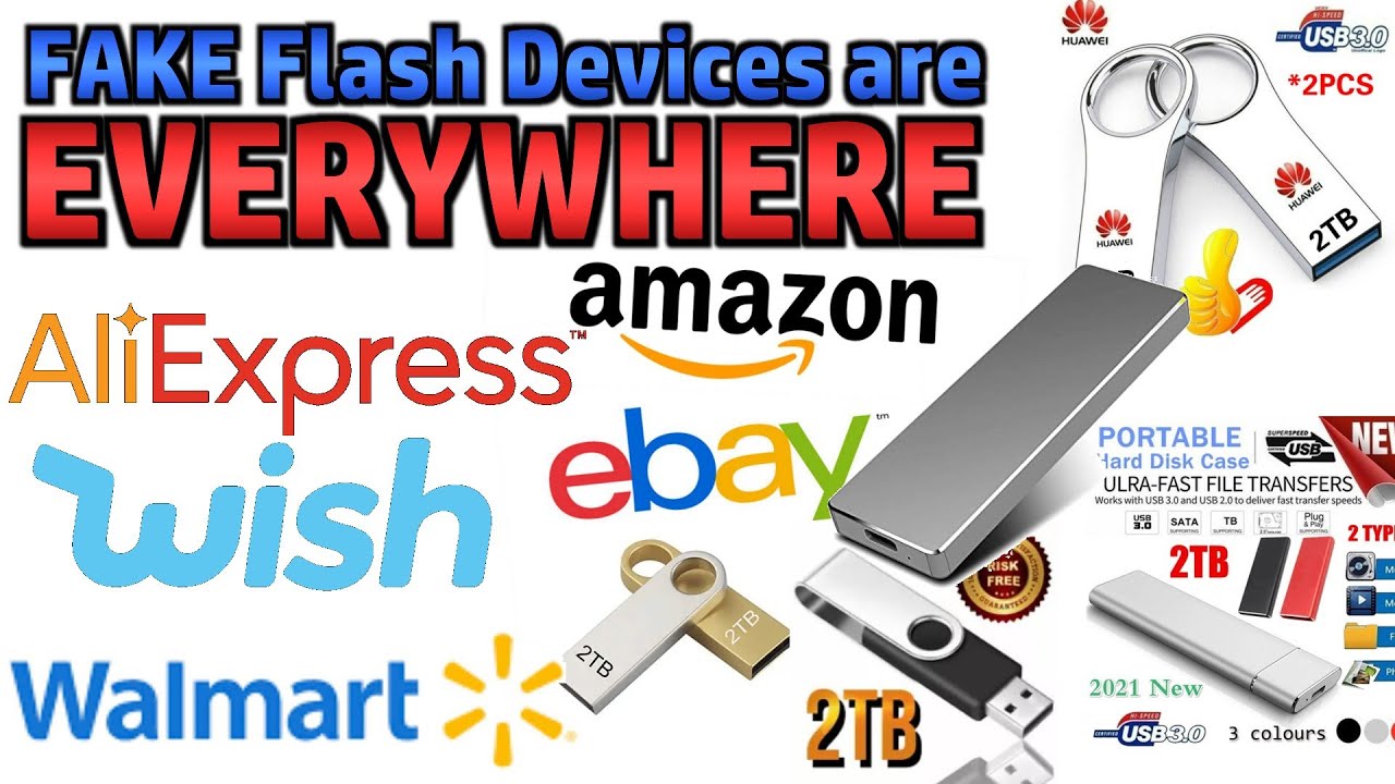 Fake USB Flash Devices Are Everywhere!