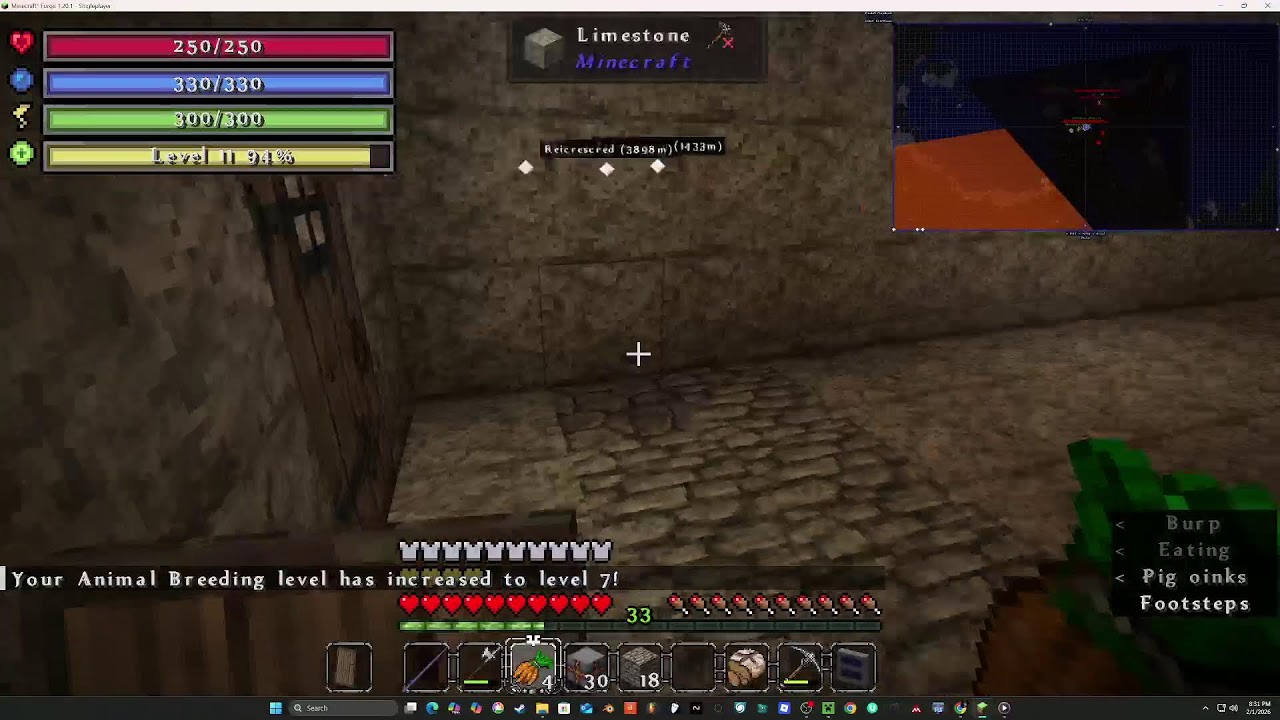 Maintaining My Base In Minecraft
