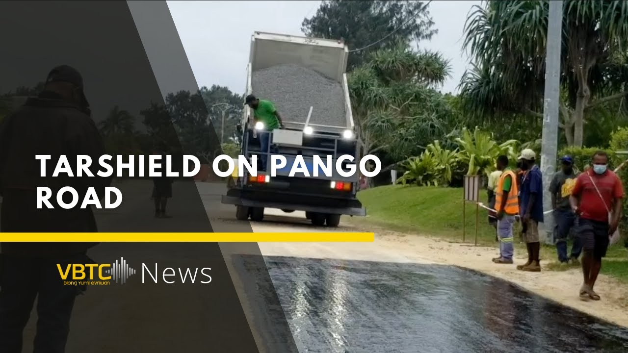Ministry of public works launched road tarshield for communities in Efate | VBTC News