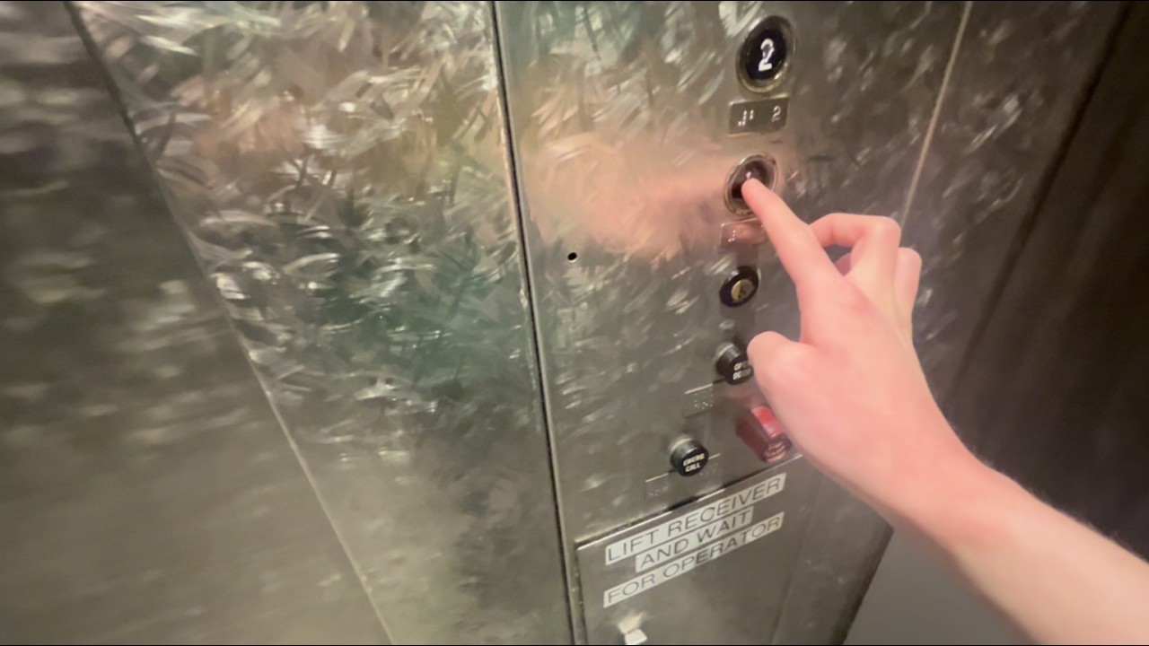 AMAZING Otis Lexan elevators at Macy's Westfield Oakridge, San Jose, CA