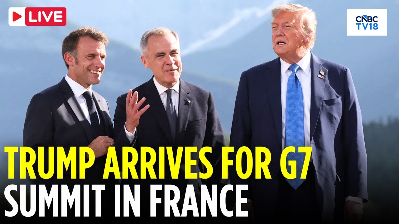 Trump at G7 Summit LIVE: President Trump Joins G7 Leaders for HIGH-STAKES Working Dinner | N18G
