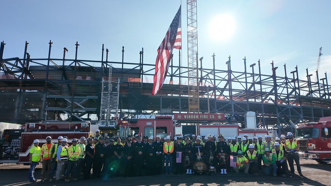 'Never Forget': Buffalo Bills, Gilbane-Turner hold 9/11 remembrance at new stadium site