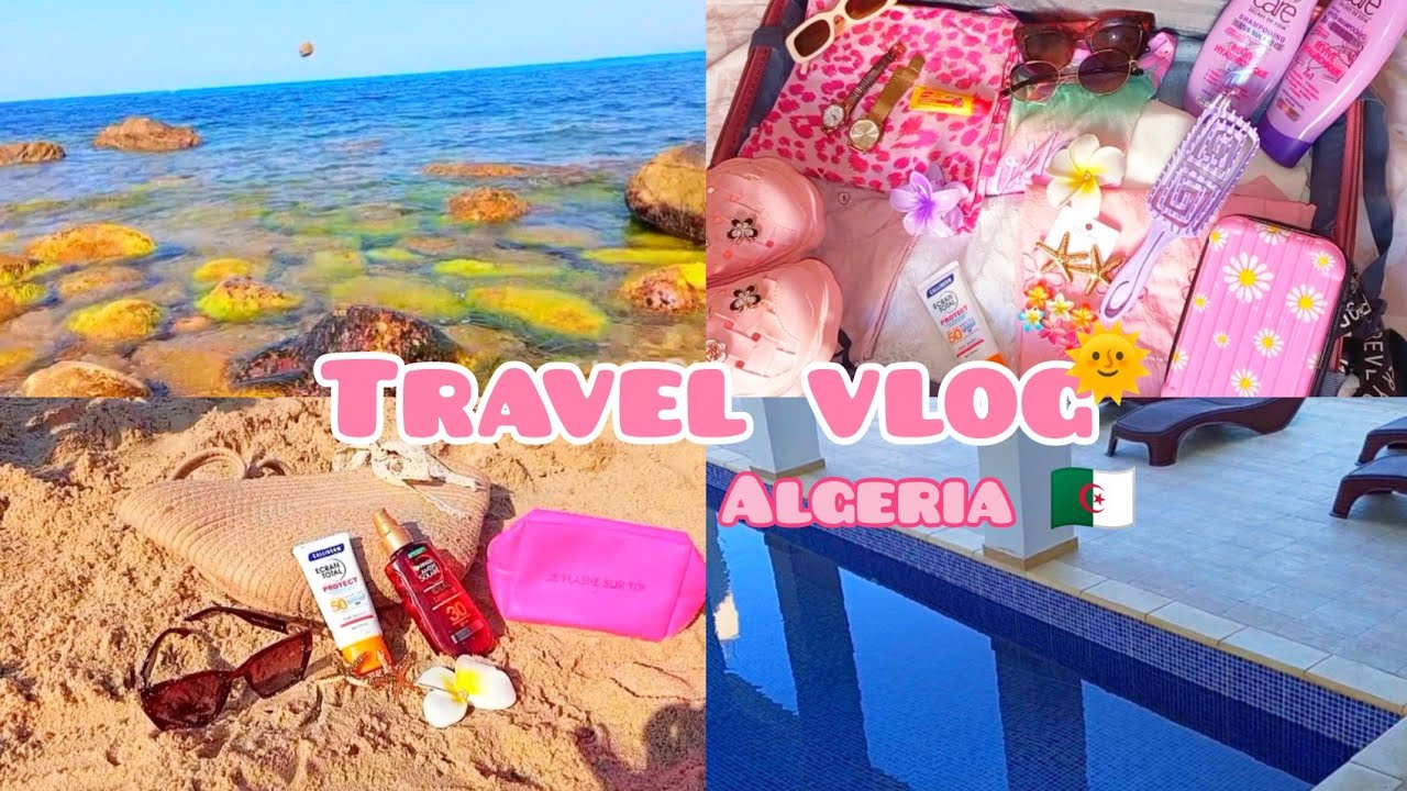  ☀️🌊 Pack & Travel with Me | أجواء البحر + تجهيزات السفر 🧳🔥