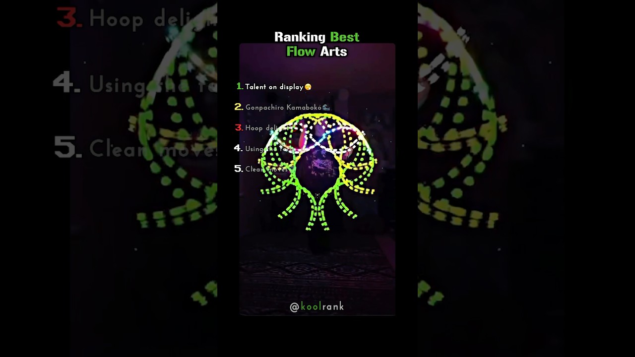 Ranking Best Flow Arts ⚡️