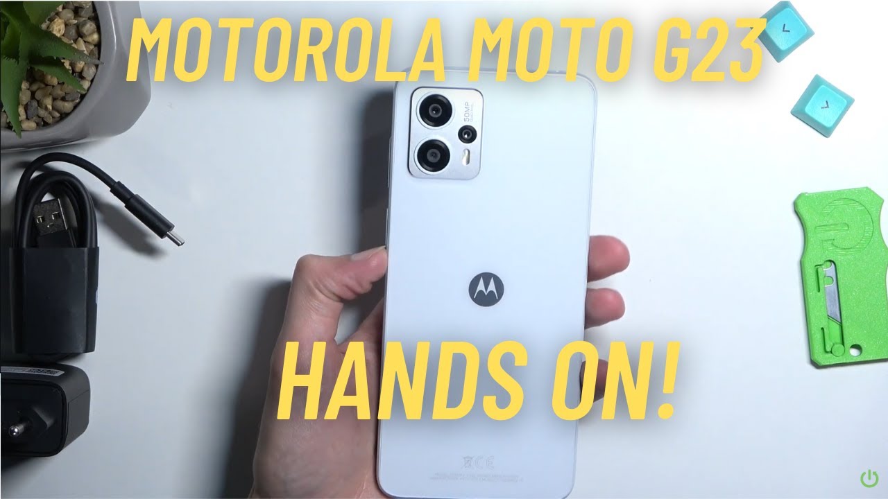 MOTOROLA Moto G23 Unboxing 