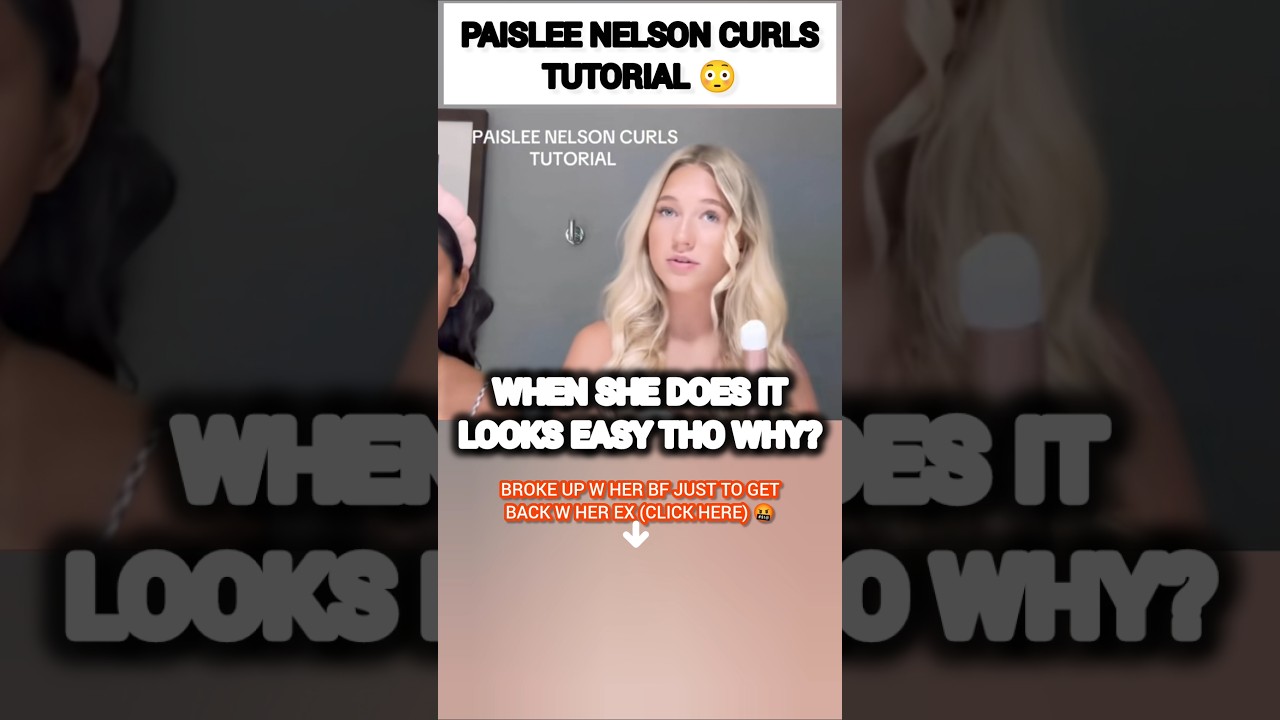 Урок по кудрям PaisLee Nelson #nelson #notenoughnelsons #шорты #тренд #вирусный #смешной #коротко...