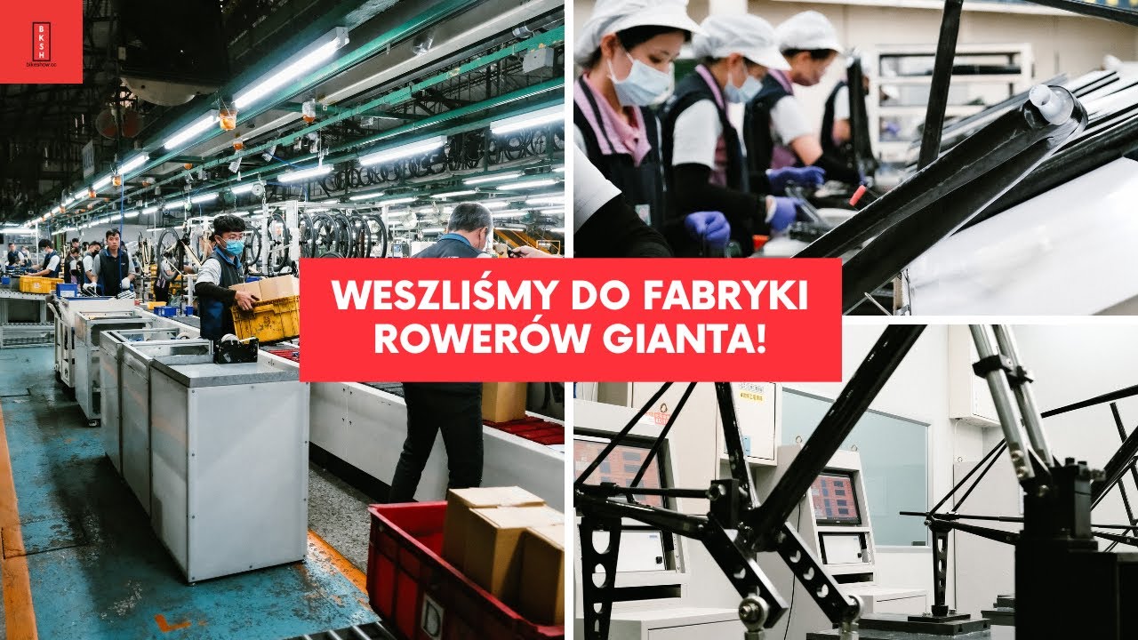 Tak się produkuje rowery - weszliśmy do fabryki Gianta na Tajwanie! (Inside Giant Factory - ENG SUB)