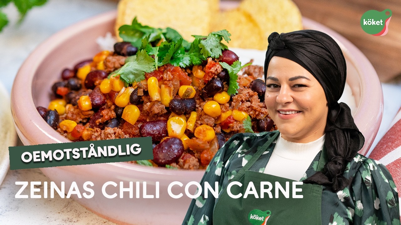 CHILI CON CARNE - ZEINAS RECEPT