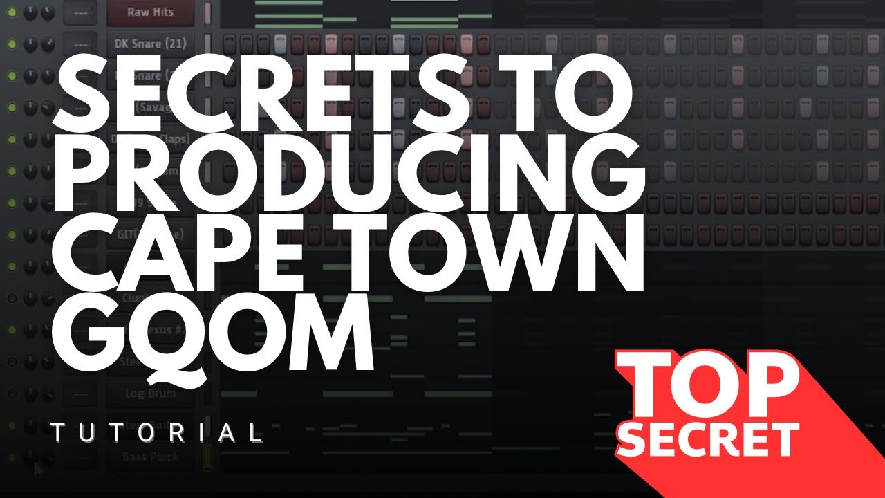Secrets to Producing Cape Town Gqom | Full Tutorial 