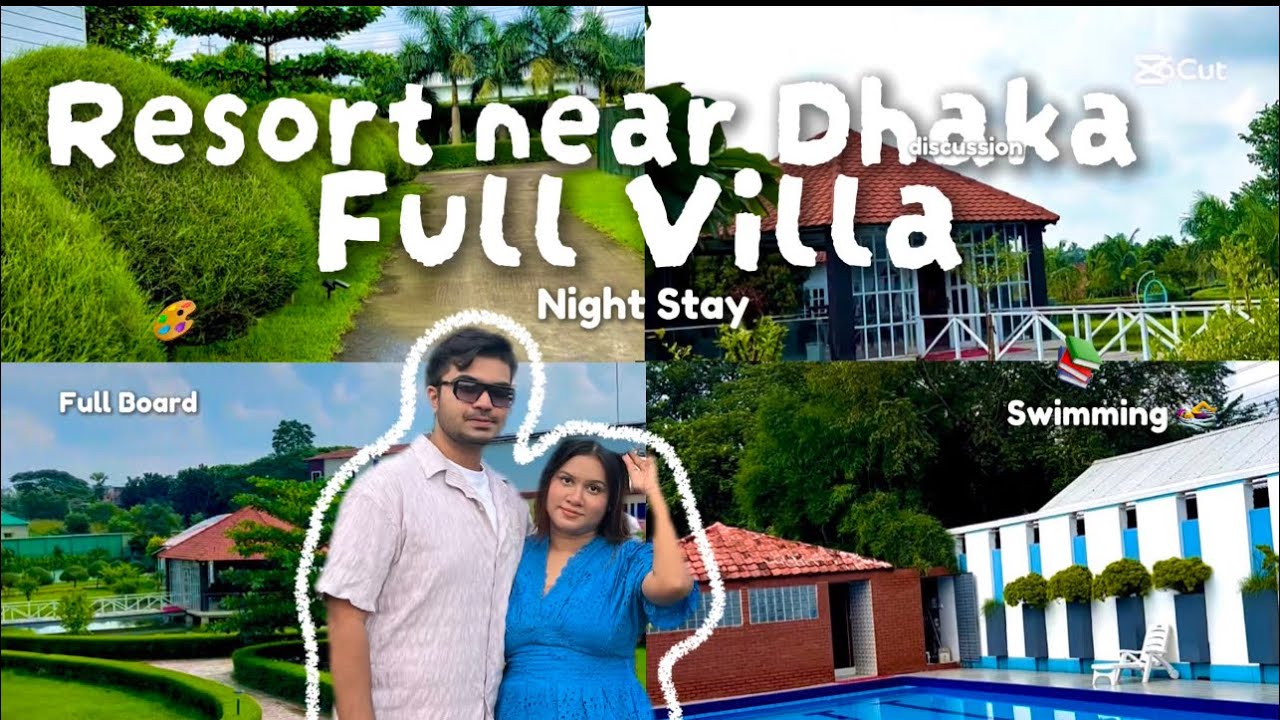 Beautiful Resort Near Dhaka | Full Villa with Night Stay at Budget Price | Crown Euro Inn Dhamrai