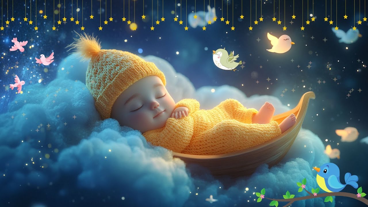 Soothing Baby Sleep Music 🌊 Sleep Fast Tonight 🌙 Soft Water Lullabies for Sweet Dreams