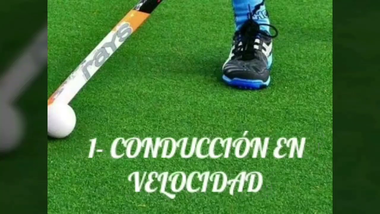 Hockey: ejercicios de conducción y dribling