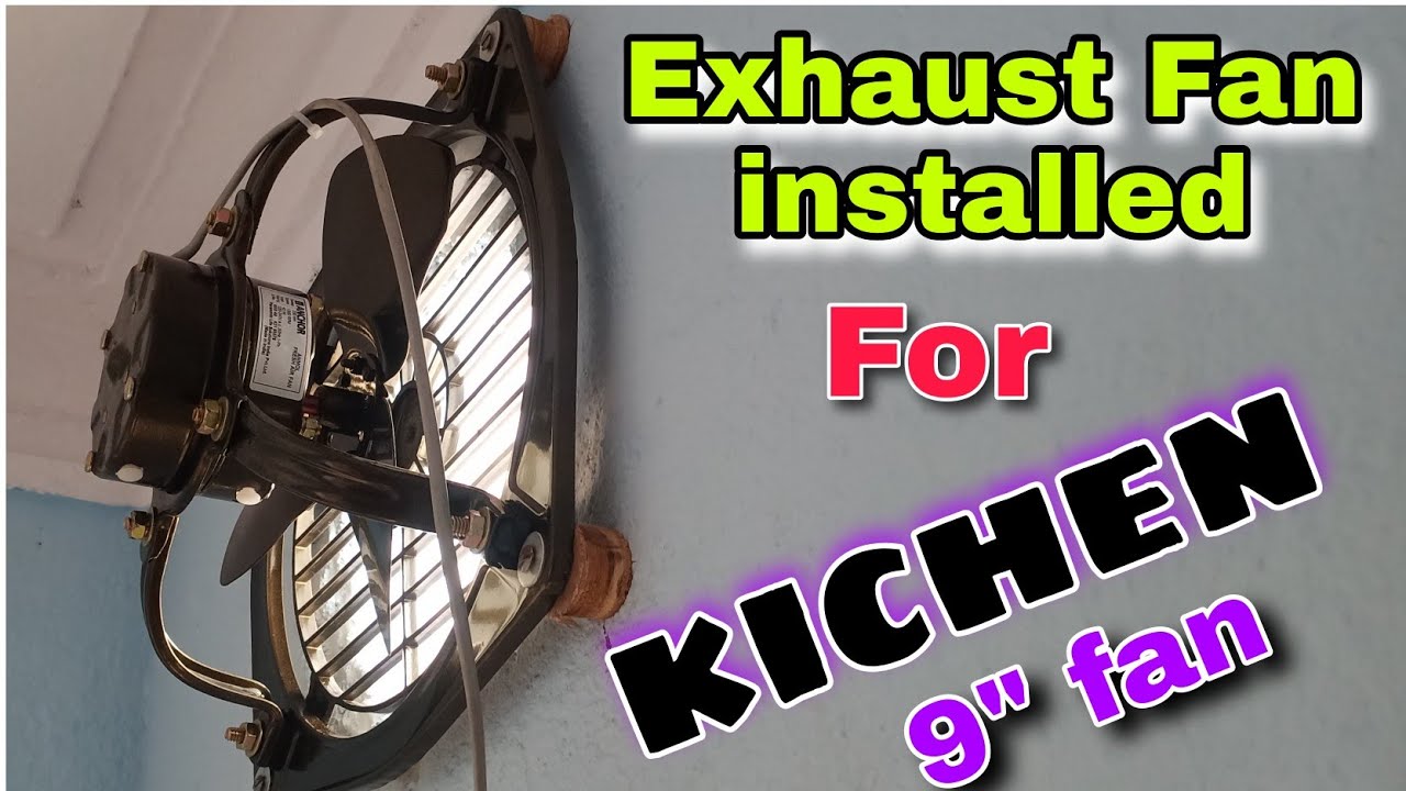 ANCHOR ANOMOL EXHAUST FAN | KICHEN Exhaust fan ubboxing | 230mm Exhaust fan installation