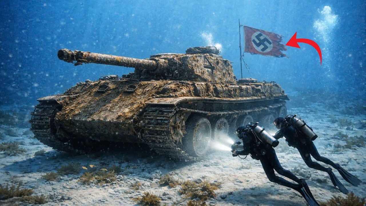Schockierender Fund auf dem Meeresgrund: Ein Hitler-Panzer aus dem Zweiten Weltkrieg | #schatzsuche