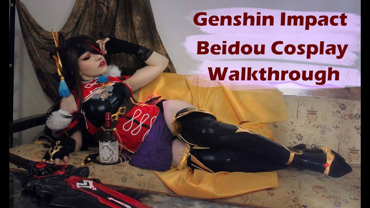 Making my Beidou Cosplay from Genshin Impact | Cosplay Walkthrough (Part 1)