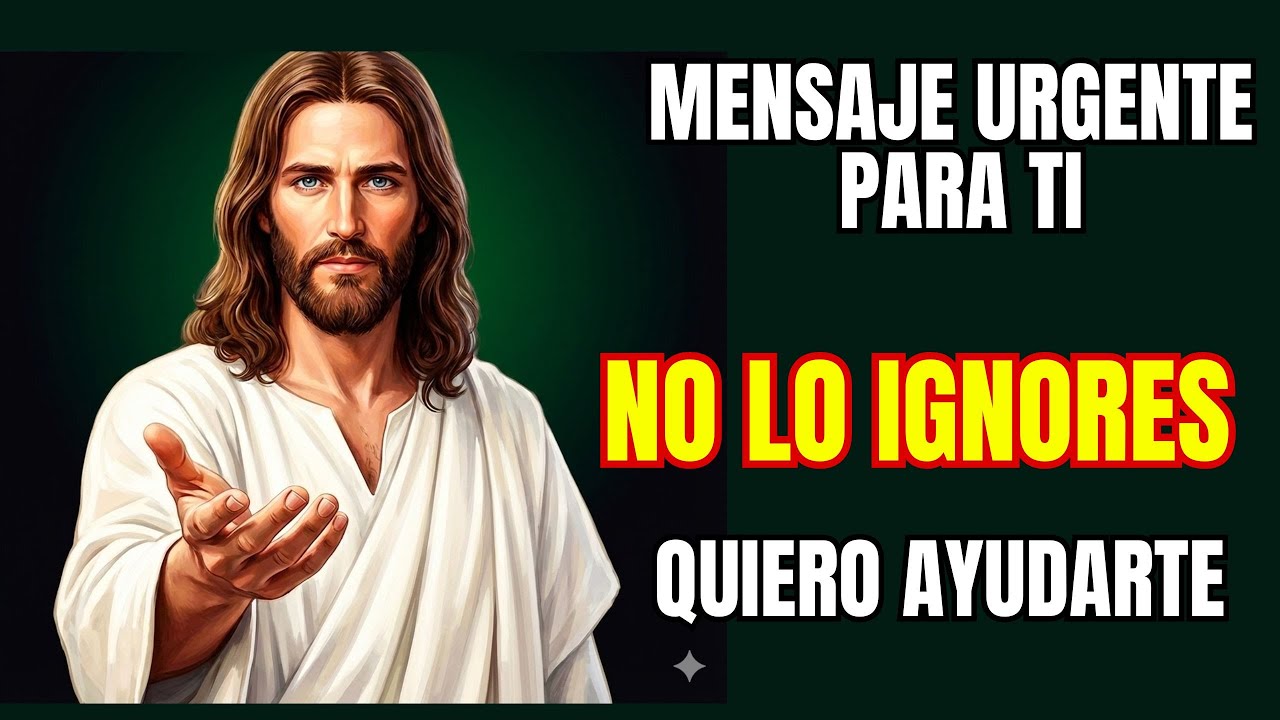 🛑JESUS DICE: Por favor no saltes este mensaje de Dios/urgente para ti