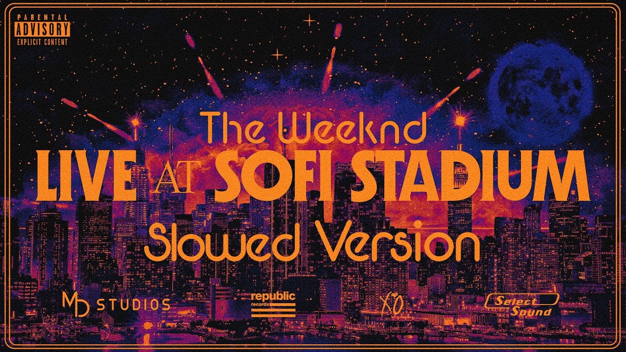 The Weeknd - Live at SoFi Stadium (Slowed Version) - Less Than Zero (Live)