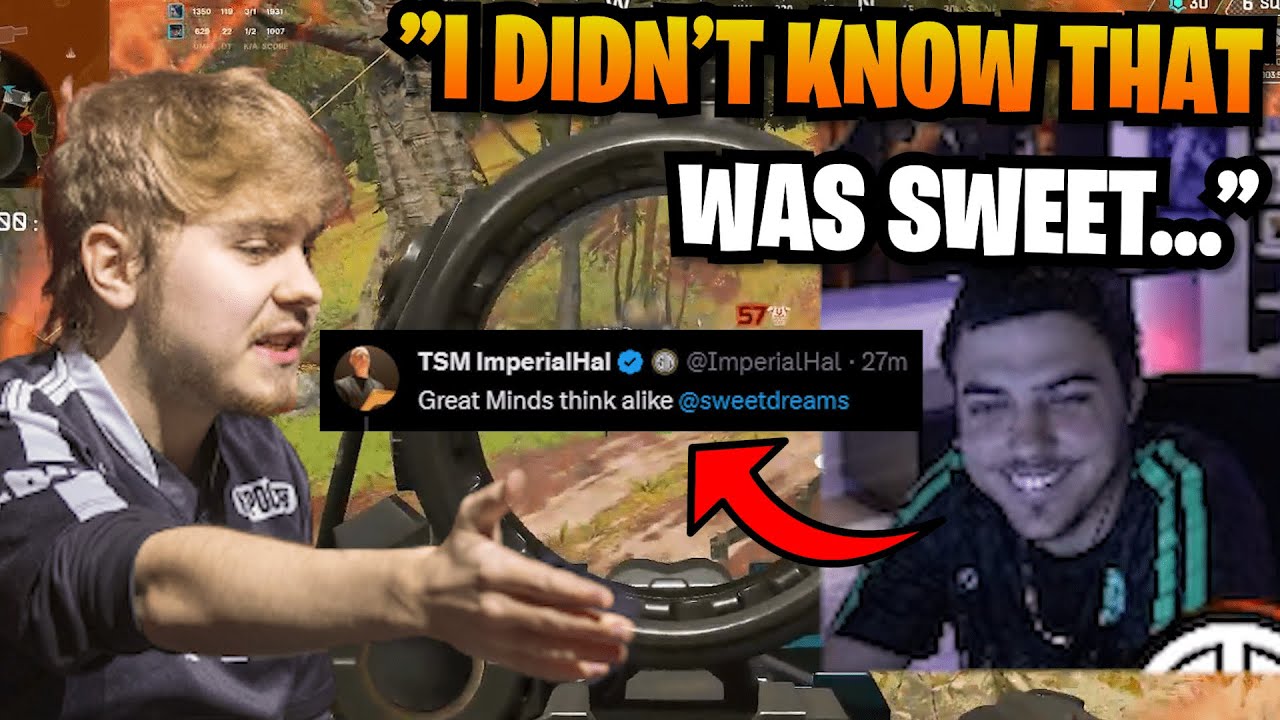TSM ImperialHal Reacts to him & NRG Sweet RAGING at each other in $10K Tourney.. 🤣