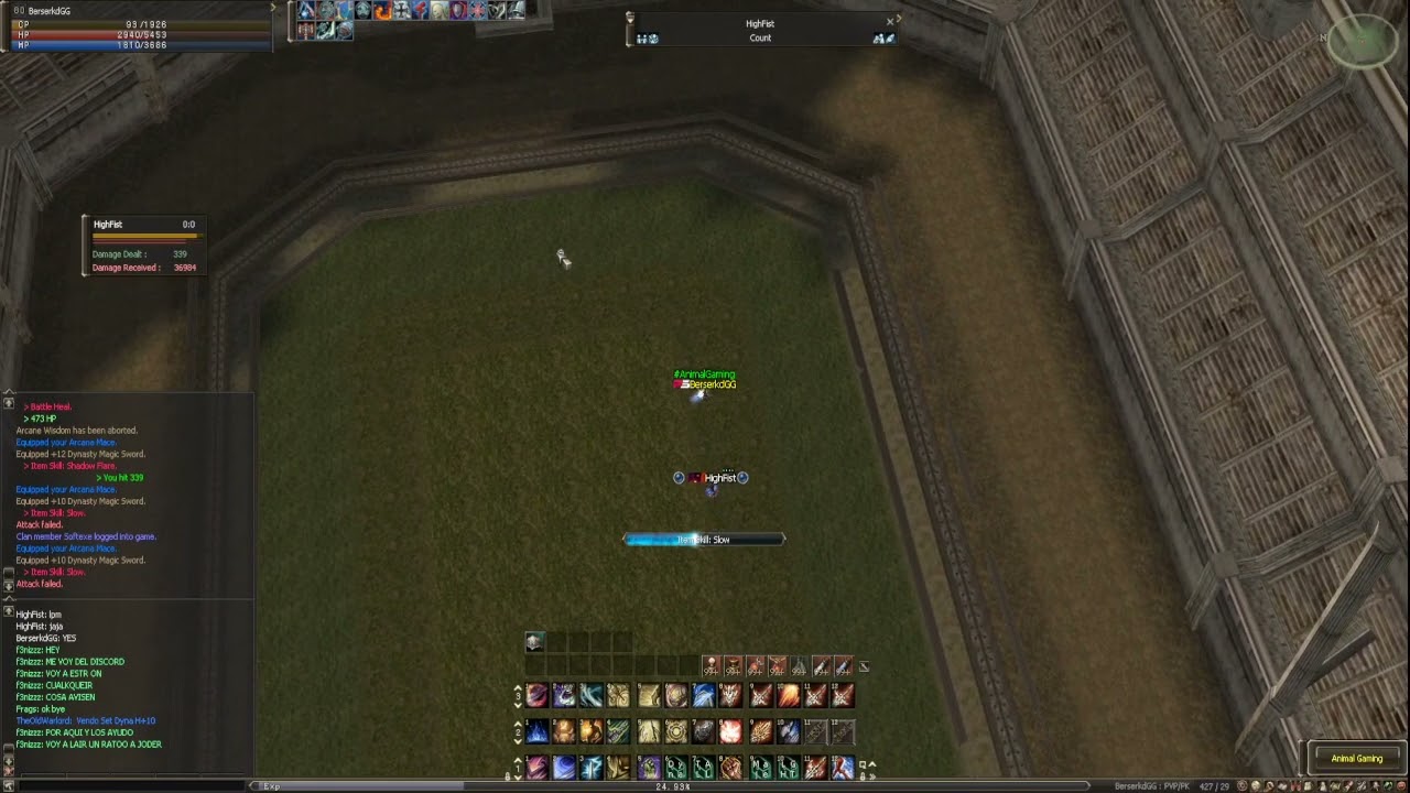 EPIC FIGHT Eva's Saint vs Grand Khavatari ~ BerserkdGG vs HighFist Lineage 2 Interlude