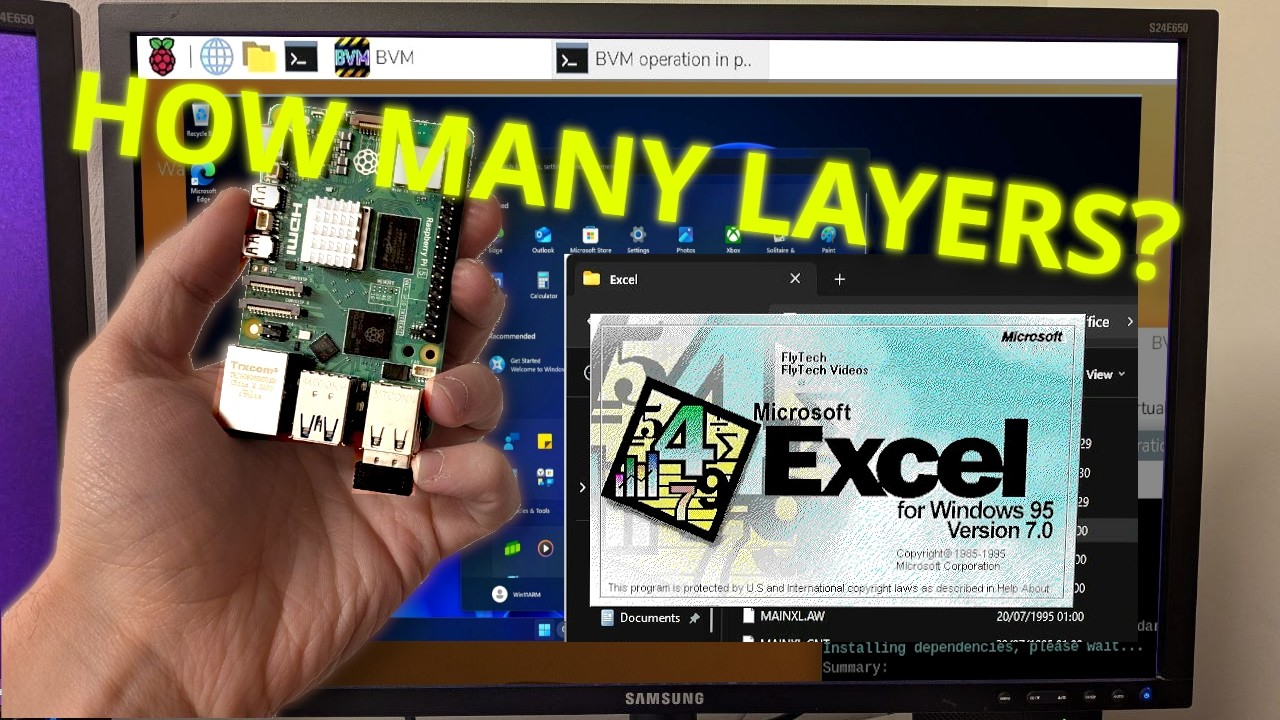 Насколько глубока бездна? Наложение слоев эмуляции на Raspberry Pi 5.