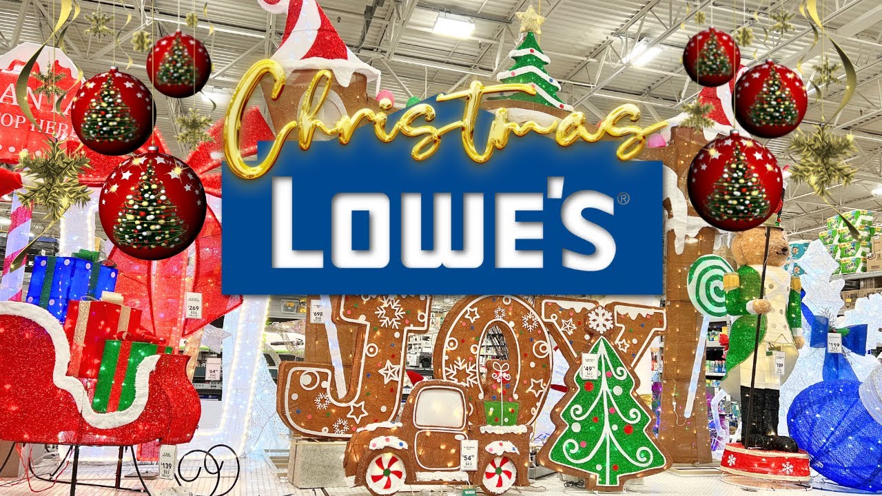 *НОВИНКА* РОЖДЕСТВЕНСКИЕ ДЕКОРАЦИИ LOWES 2025