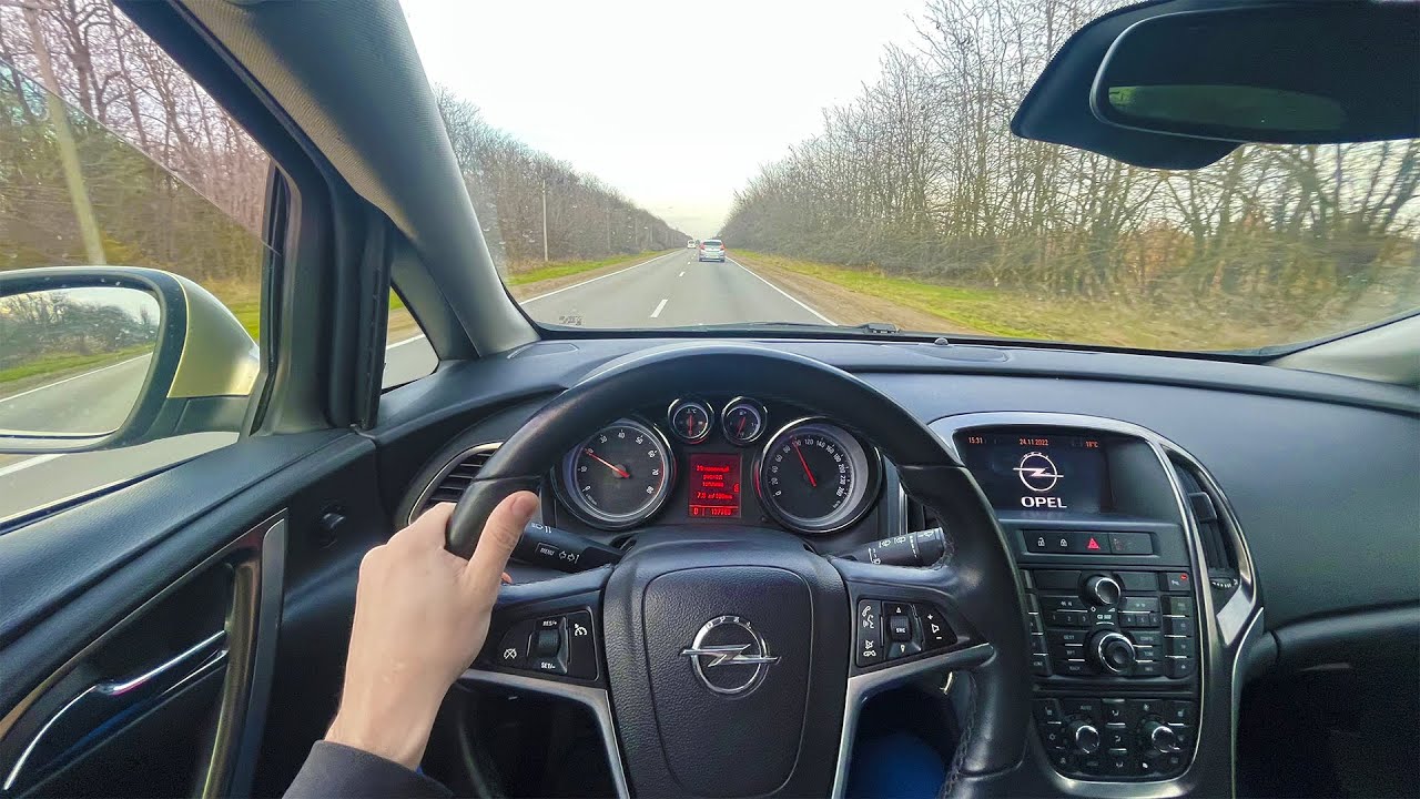 2010 Opel ASTRA J 1.6 Turbo (180hp) AT - Тест Драйв От Первого Лица