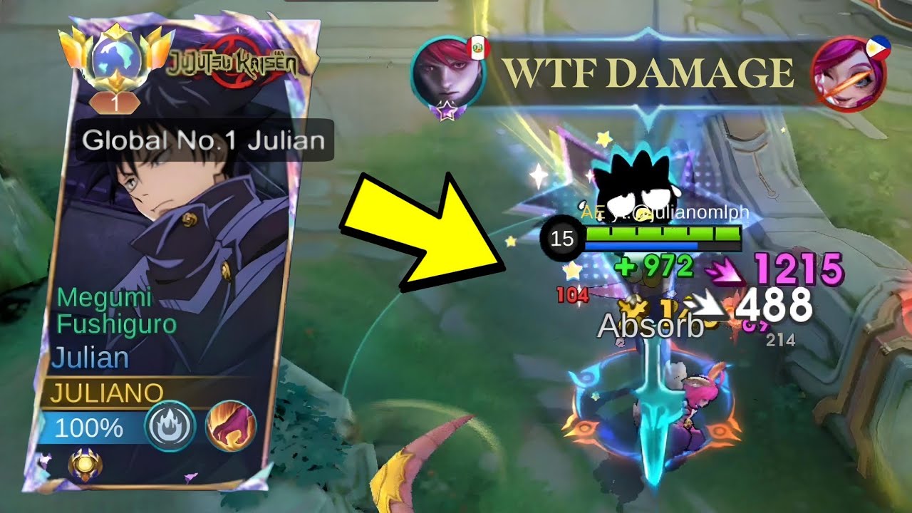 JULIAN BEST TRUE DAMAGE BUILD AND EMBLEM 2024 (must try) - Mobile Legends