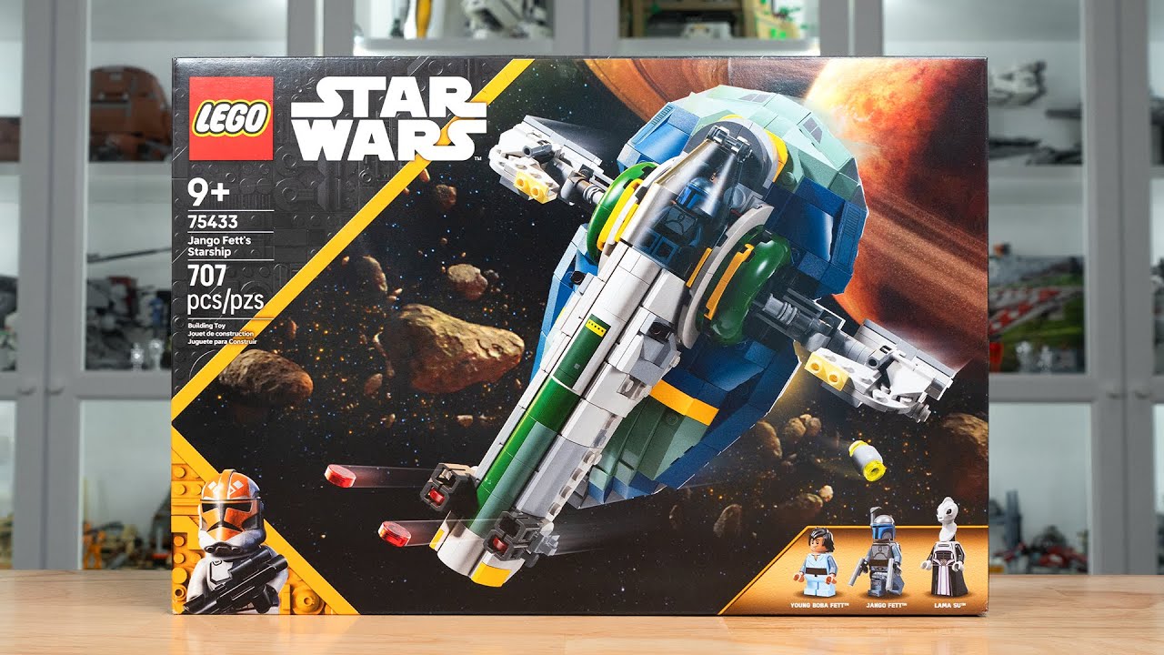 LEGO Star Wars 75433 JANGO FETT'S SLAVE 1 Review! (2025)