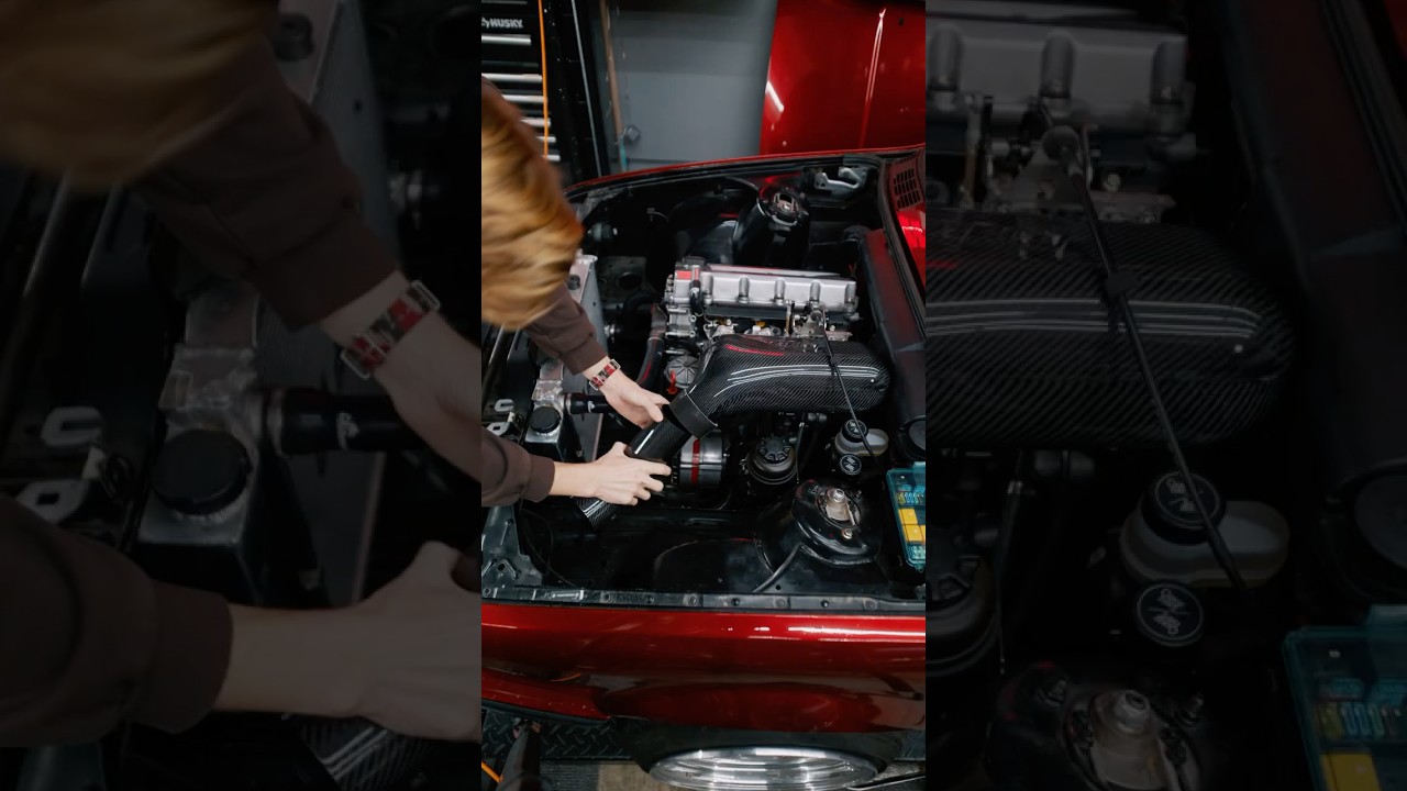 My e30 needed a more reliable intake system #bmw #m42  #itbs