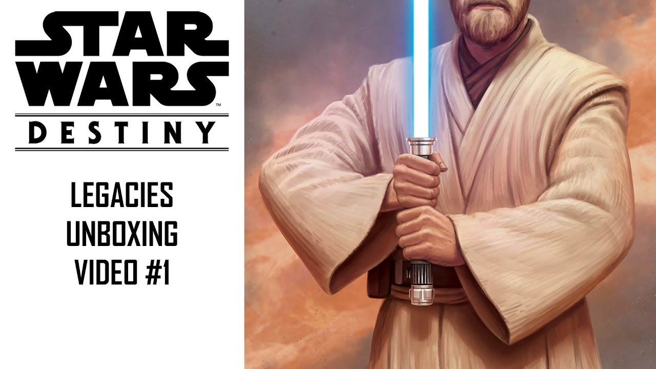 Star Wars: Destiny - Legacies Unboxing  - Box #1