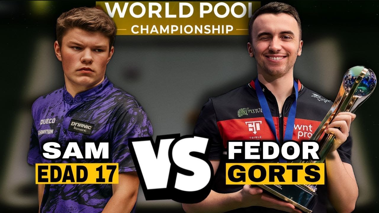 ⭐​JOVEN de 17 AÑOS encara al CAMPEÓN VIGENTE |2025 WORLD POOL CHAMPIONSHIP