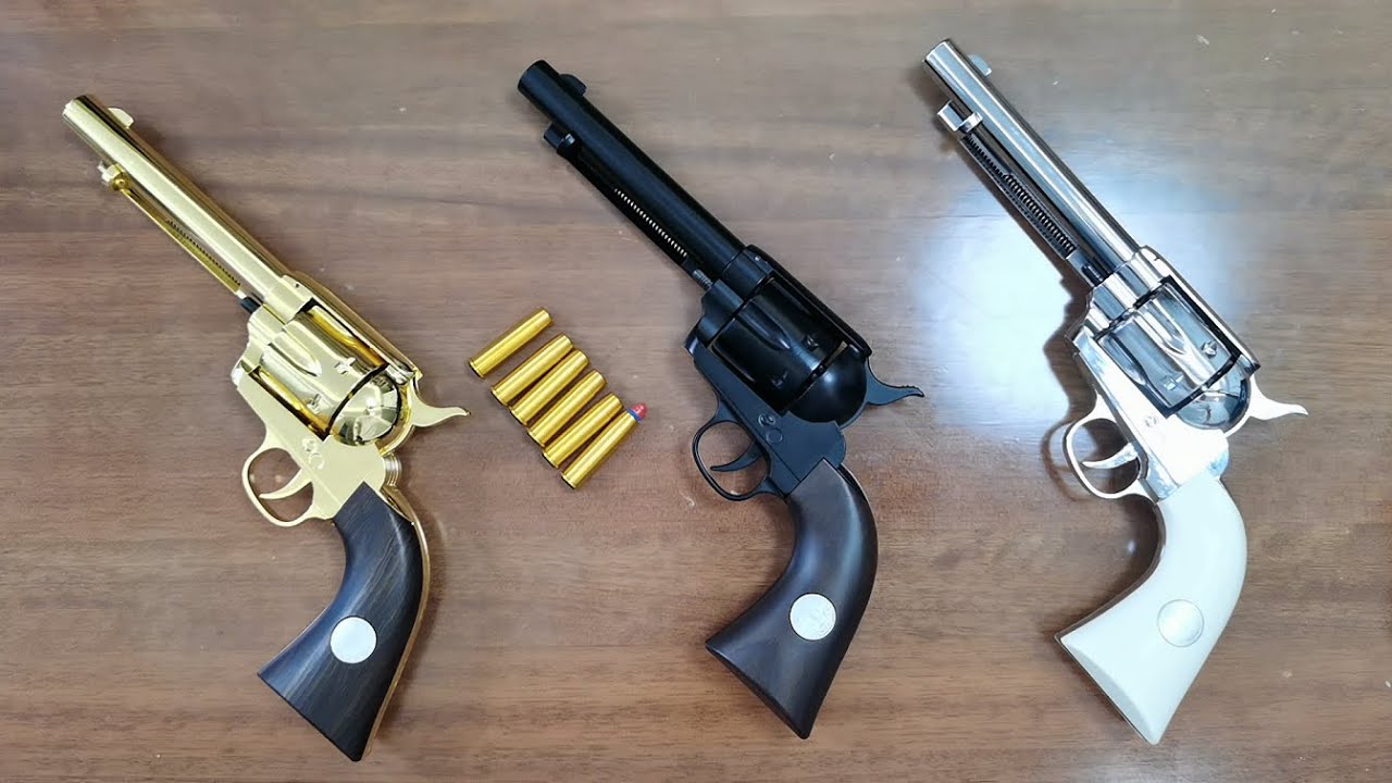 Best Colt M1873 Revolver Soft Bullet Toy Gun 2023