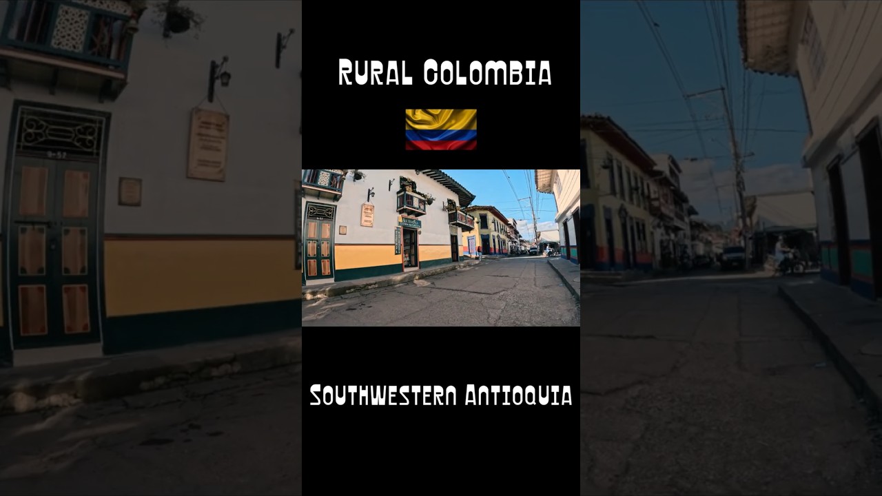 Colombian Countryside 🌄 | Rural Colombian Landscapes 🌻| A Walk in Támesis, Antioquia🚶‍➡️