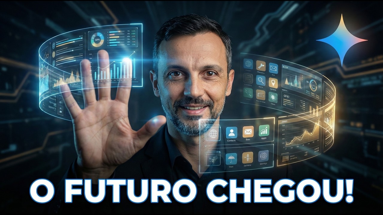 Gemini 3 Flash: O Futuro Chegou! Criei um App Controlado por Gestos