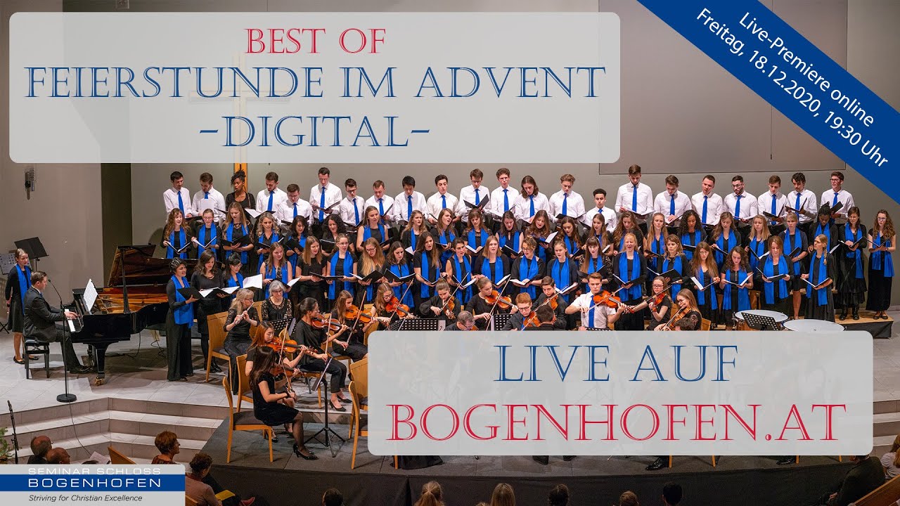 Feierstunde im Advent 2020 - digital