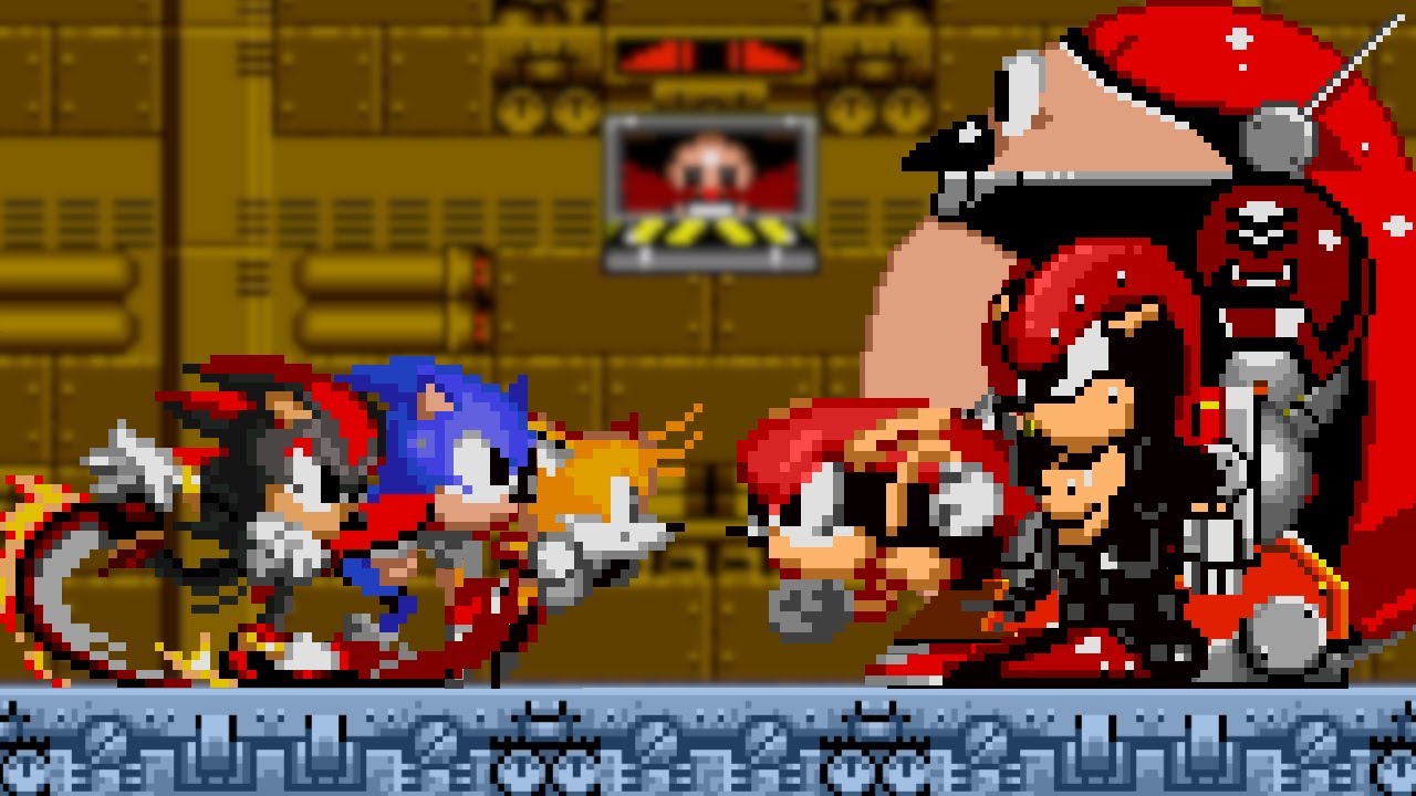 NEW Team Sonic 2 VS Evil Mighty Team