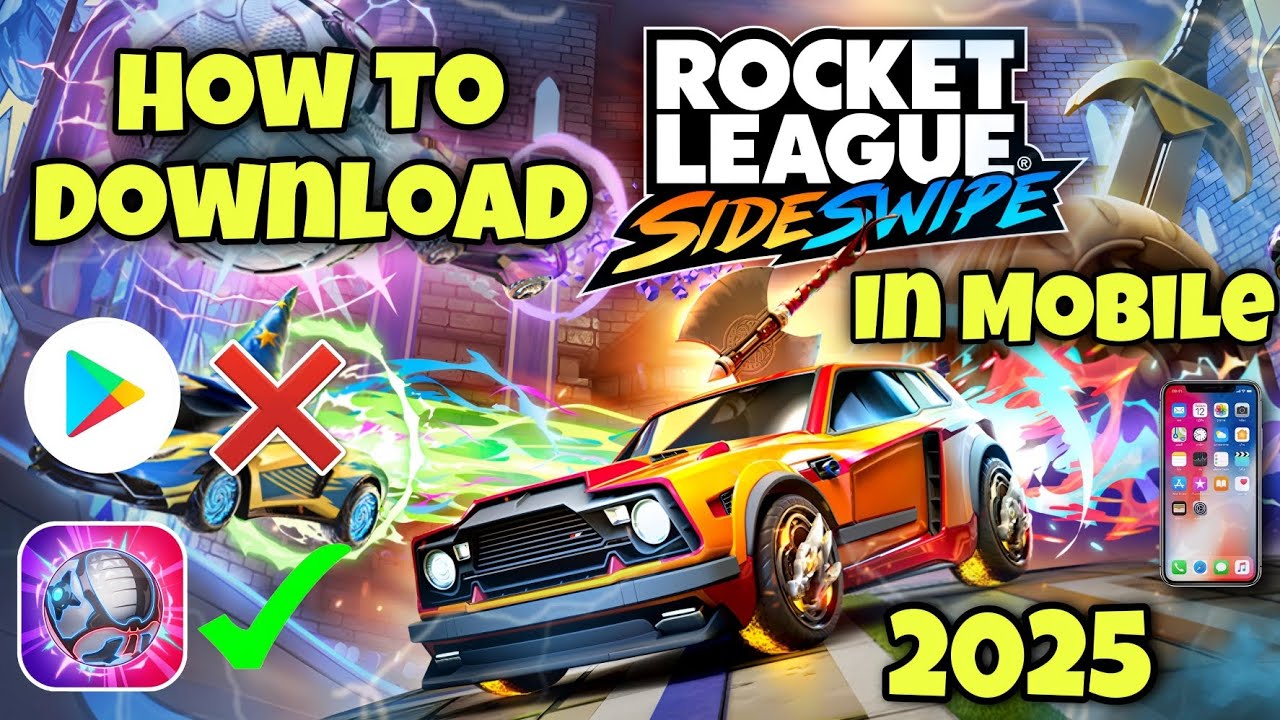 HOW TO DOWNLOAD ROCKET LEAGUE SIDESWIPE IN MOBILE IN 2025
