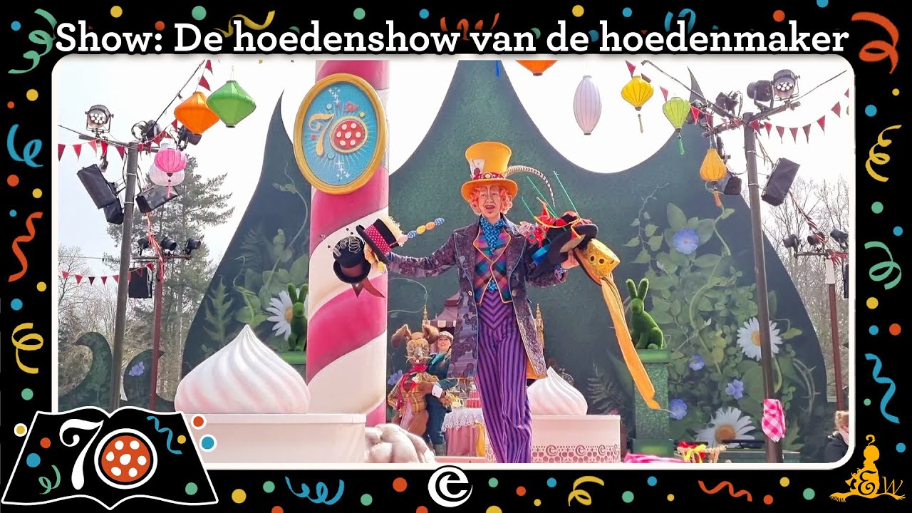 [#Efteling Wonderland] Show: De hoedenshow van de Gekke Hoedenmaker #1