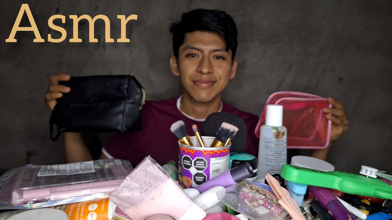 💄✨ ASMR Organizando Mi Maquillaje | Reacomodo Mis Cosmetiqueras con Sonidos Satisfactorios 💋