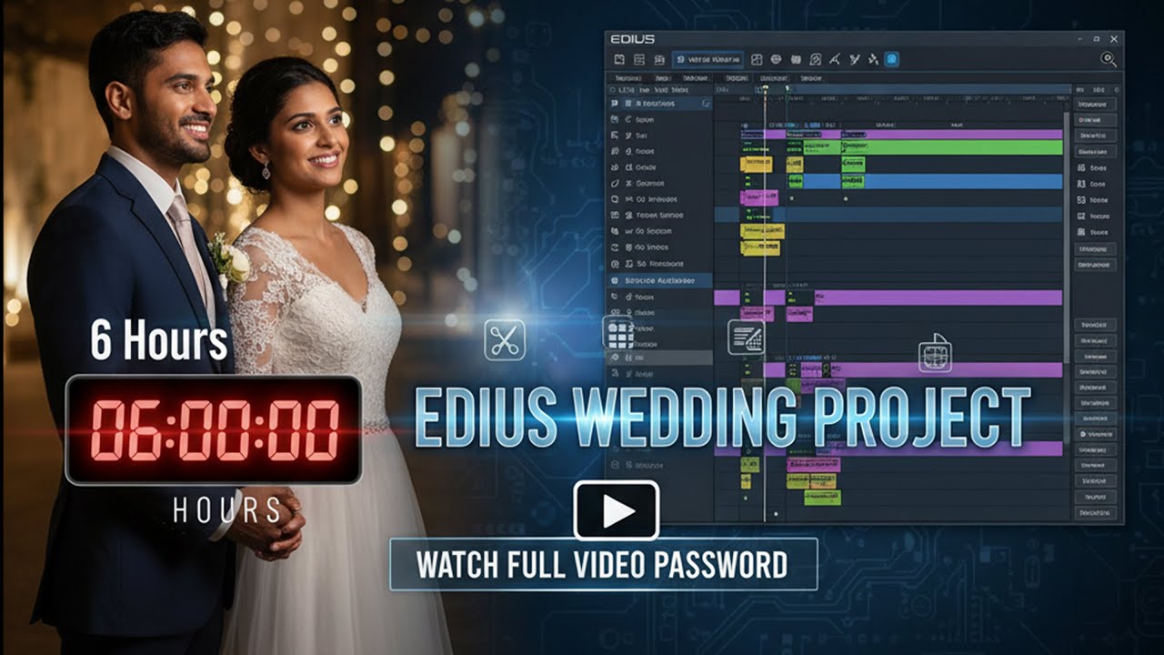 6 Hours project edius project free  download 2025