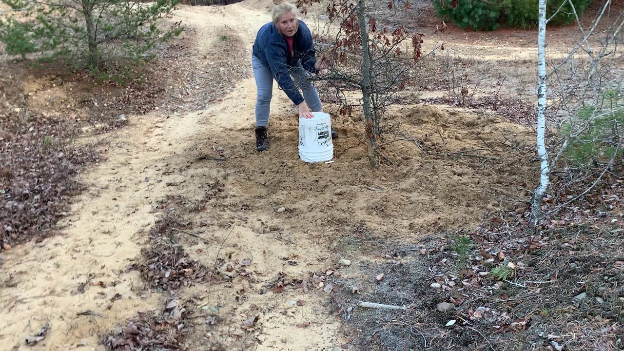 Releasing a Badger with just a Bucket!