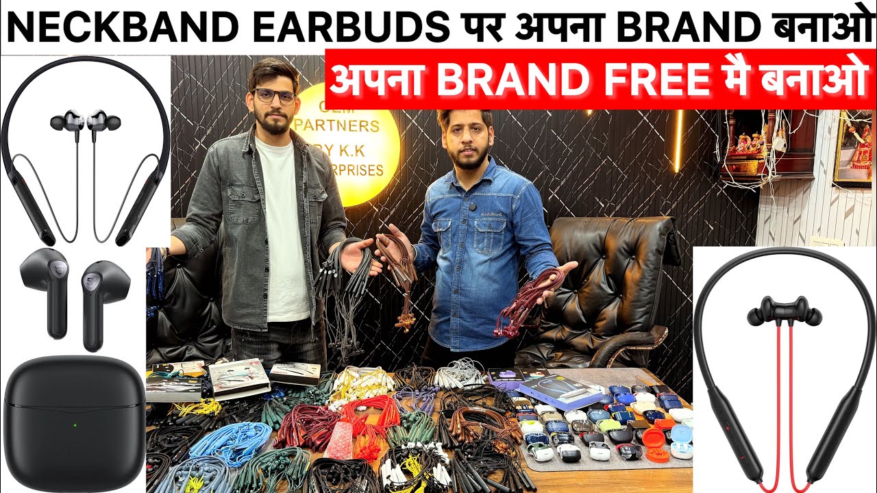 Neckband Earbuds Earphones Factory Price |  mobile accessories wholesale market in delhi