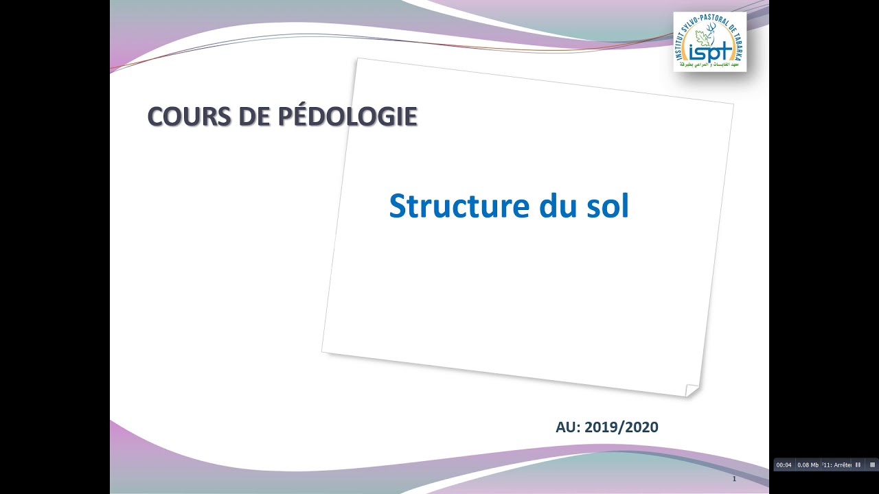 Structure du sol