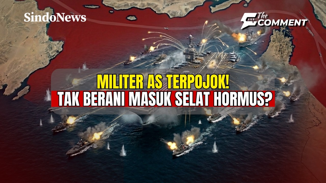 NYARIS PERANG DI LAUT! Detik detik Militer Iran Usir Kapal Perang AS dari Selat Hormus | The Comment