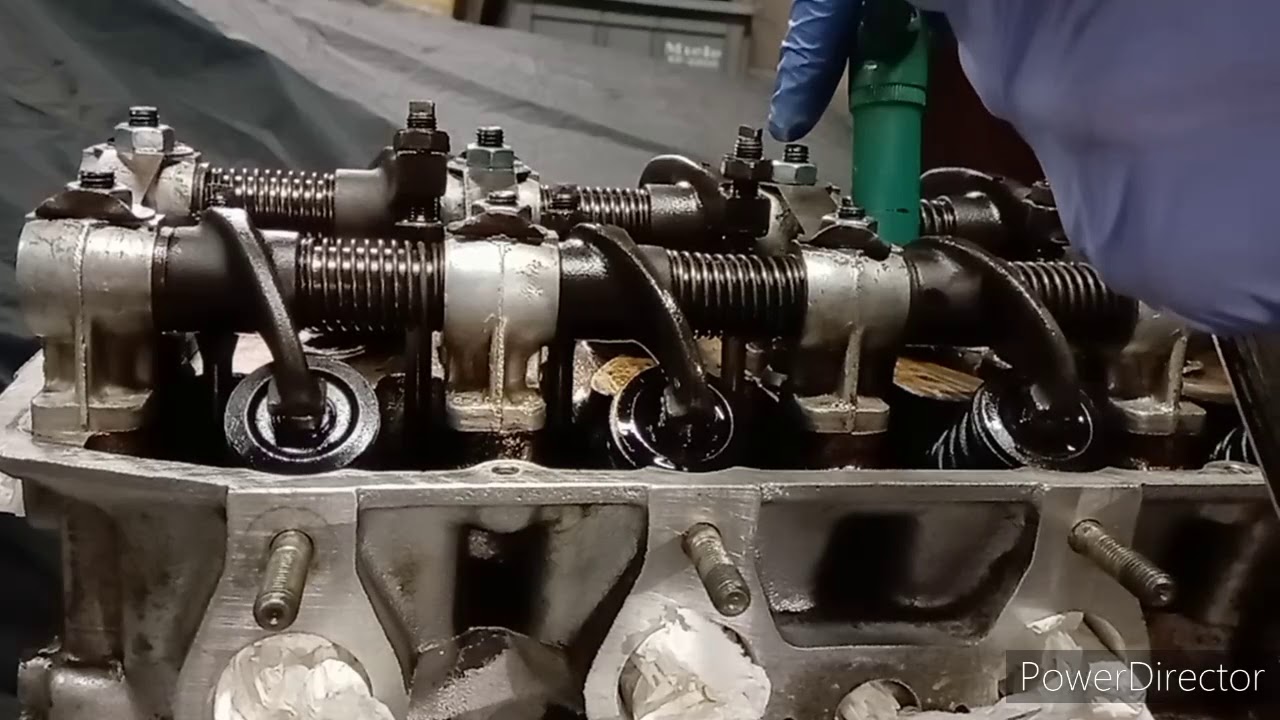 Fiat 125p remont silnika 115C 1500 #08 regulacja zaworów