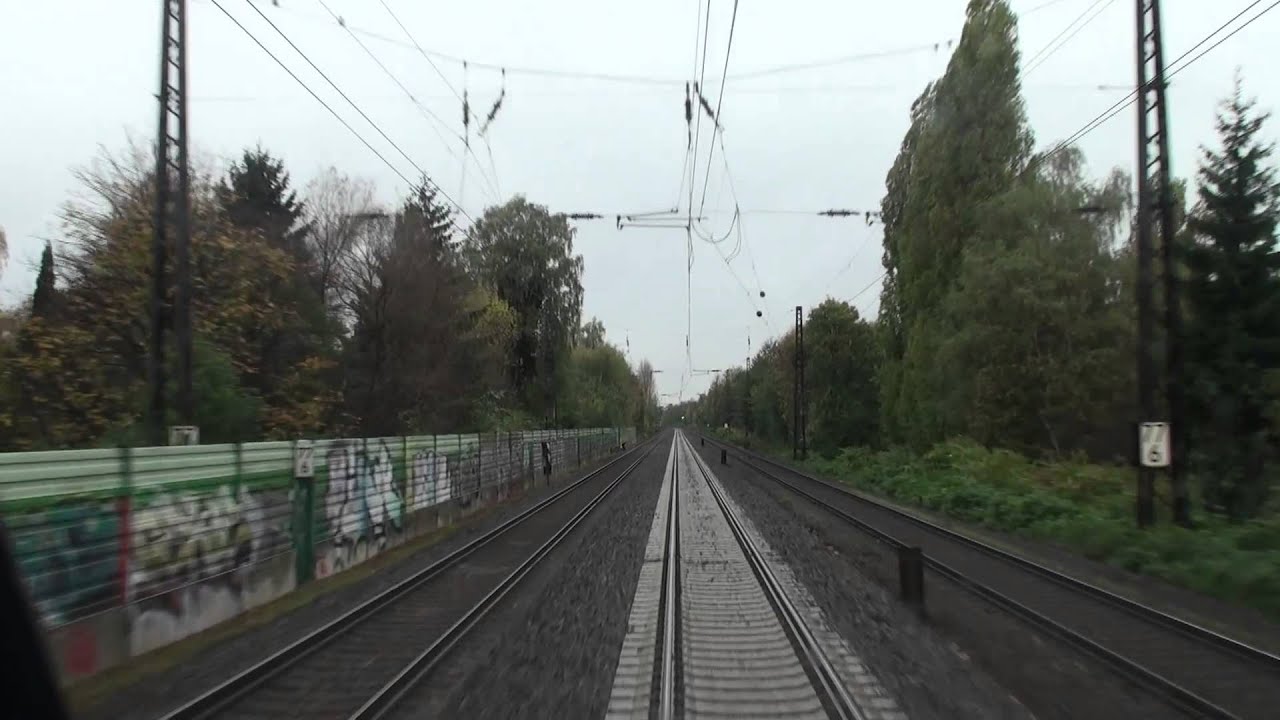 Führerstandsfahrt: Dortmund Oberev. - Gelsenkirchen - Oberhausen - Duisburg - Krefeld